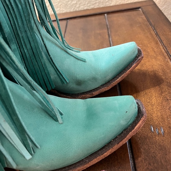 JUNK GYPSY BY LANE WOMEN'S DREAMER FRINGE WESTERN BOOTS - SNIP TOE - Picture 4 of 8